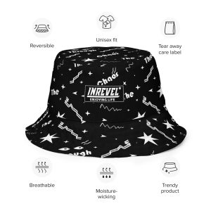 Reversible bucket hat “Shine Through”