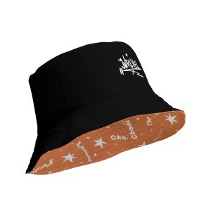 Reversible bucket hat “Shine Through” (Orange)