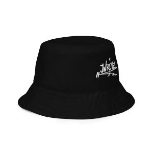 Reversible bucket hat “Shine Through” (Orange)