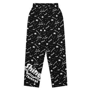 Wide-leg joggers “Shine Through” (Black)