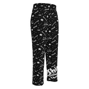 Wide-leg joggers “Shine Through” (Black)