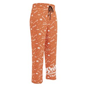 Wide-leg joggers “Shine Through” (Orange)