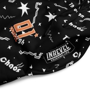 Wide-leg joggers “Shine Through” (Black)