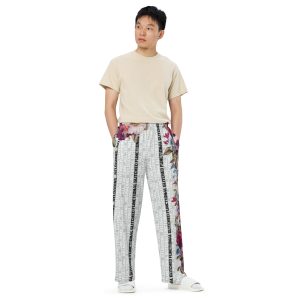 All-over print unisex wide-leg pants “Awakeness”
