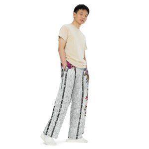 All-over print unisex wide-leg pants “Awakeness”