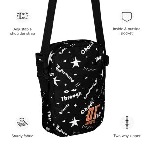 Utility crossbody bag “Shine Through” (Black)