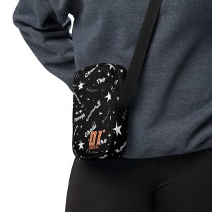 Utility crossbody bag “Shine Through” (Black)