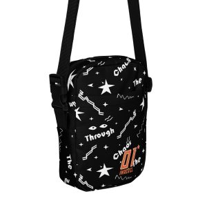 Utility crossbody bag “Shine Through” (Black)