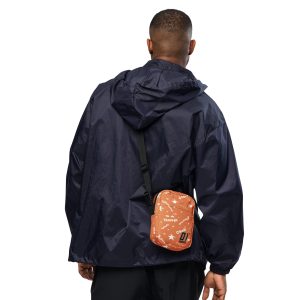 Utility crossbody bag “Shine Through” (Orange)