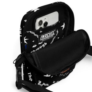 Utility crossbody bag “Shine Through” (Black)