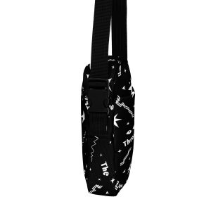 Utility crossbody bag “Shine Through” (Black)