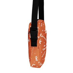 Utility crossbody bag “Shine Through” (Orange)
