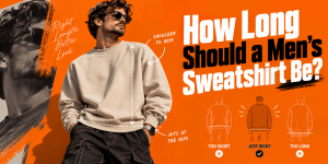 How Long Should a Men’s Sweatshirt Be? Image